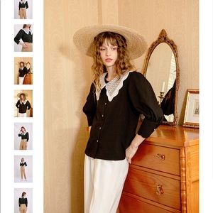 Petite Studio Alina Top Black Size S